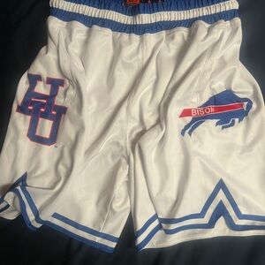 19Nine Howard Bison Basketball Shorts Size Large
